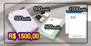 RECEITUÁRIOS A4 e A5 + CARTÃO + ENVELOPE 18x24 cm   RECEITUÁRIO A4 4/0 - RECEITUÁRIO A5 4/0 - CARTÃO 4/0 ou 4/1 ou 4/4 - ENVELOPE 18x24 cm 4/0   OS ITENS DEVEM SE REFERIR A UM ÚNICO CLIENTE - ÚNICO LAYOUT